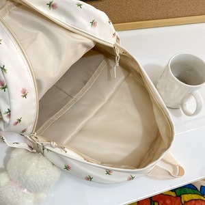 Sac à dos d'école en nylon décontracté Adolescent Collège Floral Étudiant École Sac à dos pour filles - Product Image 4
