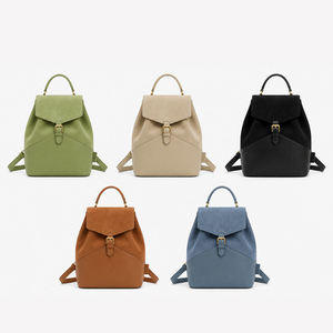 Women's 2026 New Small <b>Backpack</b> PU Cowhide Soft <b>Backpack</b> Women <b>Backpack</b> for Work Travel,Printed Bags Student <b>Backpack</b> - Product Image 6