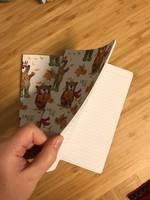 Mini carnet de poche léger, journal à pages unies, couverture simple, multifonction, pour les voyages en plein air, rappel de notes, cadeau, papeterie