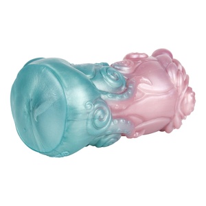 GEEBA Sexy <b>Toys</b> <b>for</b> Male Masturbator Pocket Pussy Realistic Vagina Silicone Anal Sucking Penis Tight Double Channels <b>for</b> Adult - Product Image 5
