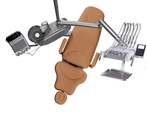 Fauteuil dentaire Buffalo avec boîte rotative et système de mémoire, livraison gratuite en France, qualité d'exportation - Product Image 3