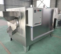 Four rotatif horizontal à tambour pour le séchage et la torréfaction des noix, des arachides, des graines et des épices, avec moteur PLC et engrenage pour la transformation des snacks