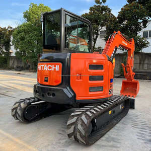 Mini pelle Offre Spéciale utilisée HITACHI ZX55USR Mini pelle à bas prix Japon Original avec 6 tonnes ZX60 bonne marque de moteur - Product Image 2