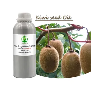 Vente en gros d'huile de graines de kiwi pressée à froid en vrac personnalisée huile de support naturelle pure à 100% pour les soins de la peau huile de graines de kiwi