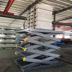High Quality Hydraulic Fixed Scissor Cargo <strong>Lift</strong> <strong>Rotating</strong> Platform in Floor 1000kg Vertical Electric Scissor Platform <strong>Lift</strong> <strong>Table</strong> - Product Image 4