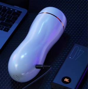 Juguetes de masturbación para hombres, masturbador masculino, masajeador giratorio telescópico de 10 velocidades, juguete sexual para adultos, carga USB, Material seguro para sexo - Product Image 5