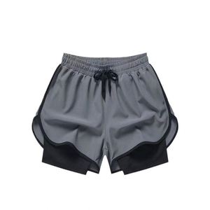 Short de survêtement décontracté pour hommes pour la course à l'extérieur et le basket-ball à séchage rapide Fitness Gym Wear avec propriétés d'absorption de la sueur - Product Image 1