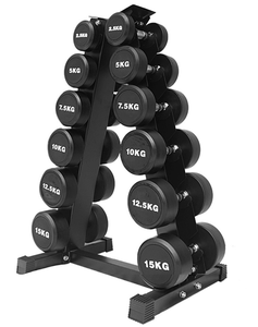 Bộ Quả Tạ Lục Giác 2Kg-40Kg Phổ Biến Có Giá Đỡ 6 Cặp Giá Đỡ Quả Tạ - Product Image 3