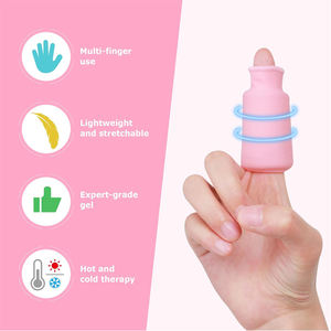 ปลอกนิ้วเจลประคบเย็น ถุงน้ำแข็งแบบใช้ซ้ำได้ สำหรับอาการบาดเจ็บ ข้ออักเสบ เอ็นอักเสบ - Product Image 5