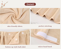 Ensemble de draps de table de massage en microfibre personnalisés avec logo pour salon de beauté, institut de soins de la peau et spa – Vente en gros