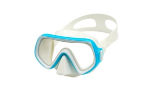 หน้ากากดำน้ำสำหรับเด็ก, หน้ากากดำน้ำแบบไม่มีกรอบป้องกันฝ้า, เลนส์เดี่ยวขนาดเล็กพร้อมสายรัดซิลิโคนสำหรับการว่ายน้ำสำหรับเด็ก - Product Image 6