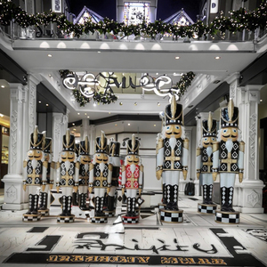 Lớn giáng sinh trang trí khổng lồ nutcracker trang trí ngoài trời thương mại giáng sinh trang trí thiết lập - Product Image 1