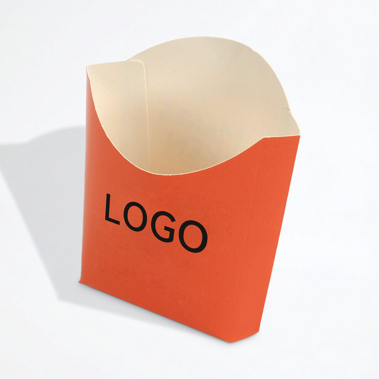 SENCAI Food Grade French Fries Paper Box With Custom Print