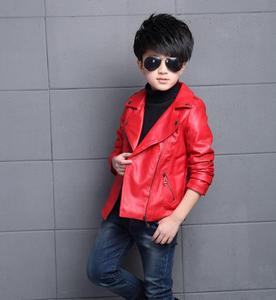 Veste en cuir pour enfants Cy12478a, vente chaude, pour filles et garçons de 2 à 15 ans - Product Image 4