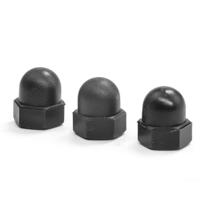 Écrous à tête hexagonale en nylon, écrous en plastique noir et blanc pour vis et boulons M3 M4 M5 M6 M12 M14 M16 M18 M20 métriques - Product Image 4