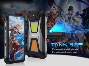 สมาร์ทโฟน Unihertz รุ่น 8849 Tank 3S ทนทาน พร้อมโปรเจคเตอร์ รองรับ 5G แรม 24/32GB รอม 256/512GB ชิปประมวลผล Dimensity 8200 กล้อง 64MP พร้อมโหมดมองกลางคืน - Product Image 3