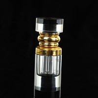 Flacon de parfum en verre noir, rond et personnalisé, couvercle en agate, 100 pièces, 50ml