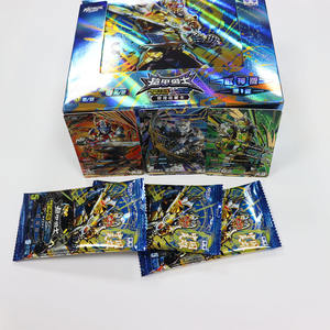 Dayanıklı kağıttan yapılmış çocuklar için yüksek kaliteli özel baskı <span class=keywords><strong>Anime</strong></span> karikatür holografik folyo ticaret kartı - Product Image 5