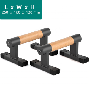 Großhandel Angepasstes Logo Parallel-Barren Klimmzugstange Langlebiges Umweltfreundliches Fitnessgerät für Bodybuilding-Übungen - Product Image 4