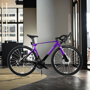 Vélos de course sur route Roadwing RW1-6 OEM/ODM en gros, 24 vitesses, cadre en fibre de carbone, système de freinage à disque hydraulique, fourche et dérailleur - Product Image 1