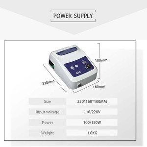 Alat Gerinda Tangan Mikromotor Tanpa Sikat untuk Laboratorium Gigi 50K RPM, Mesin Pemoles Permukaan Gigi Tiruan, Prostetik, dan Perhiasan Emas - Product Image 3
