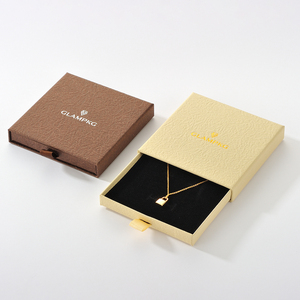 Wholesale Luxury Jewelry Drawer <b>Box</b> Custom Logo Paper Sliding Packaging <b>Gift</b> <b>Box</b> for Necklace Ring <b>Earrings</b> OEM ODM - Product Image 2