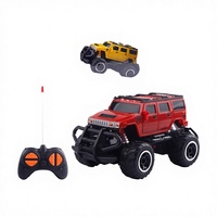 Mobil RC Listrik Plastik Mini 1:32 4-Kanal Kendali Jarak Jauh 20m Anti Tabrakan Siap Pakai untuk Anak-Anak, Laris Terjual 480P