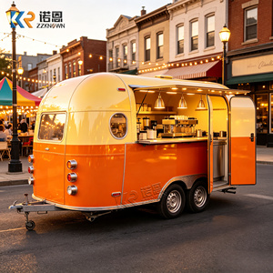 Remolque de Comida Estándar para América del Norte, Cocina Móvil Comercial con Certificación CE, Carrito de Pizza y Café - Product Image 1