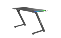 Bureau de jeu BEISIJIE TZ-2 Z-Frame en fibre de carbone, table fixe avec RGB et E-SPORTS
