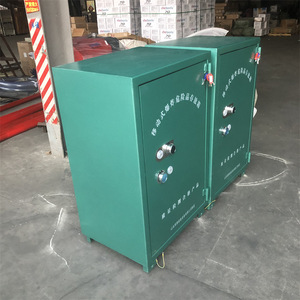 Mobile Explosive Storage <b>Cabinet</b> 700x500x680mm Steel <b>Lockable</b> Explosion Proof For Fireworks And Detonators - Product Image 3