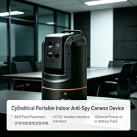 Scanner anti-surveillance multi-fréquence pour intérieur, objectif optique, détecteur composite de signaux RF, dispositif de surveillance secret pour hôtel et bureau