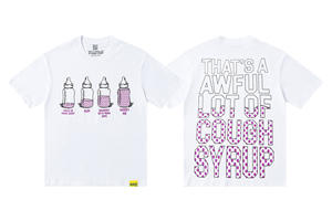 T-shirts pour hommes de bonne qualité, motif personnalisé, manches courtes, tricoté 300 grammes, c'est beaucoup de sirop contre la toux - Product Image 2