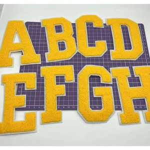 Tùy chỉnh mát thư phim hoạt hình Chenille các bản vá lỗi thiết kế thời trang các bản vá lỗi, văn bản các bản vá lỗi - Product Image 6