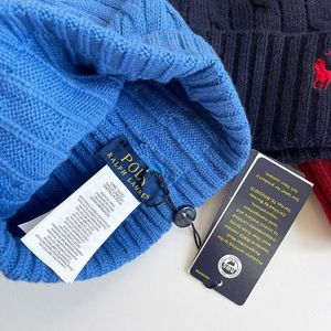 Topi rajut bordir kasual musim gugur, topi dingin pasangan, topi rajut kabel modis Po <span class=keywords><strong>Lo</strong></span> kasual musim dingin - Product Image 5