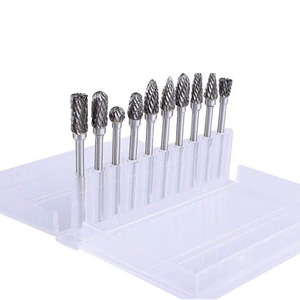 Vente directe usine Fraise rotative en acier à double denture avec queue de 6 mm, tête de meulage pour métaux - Product Image 5