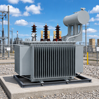 Transformateur de puissance immergé dans l'huile triphasé S20 500 kVA à trois enroulements 50 Hz 60 Hz pour distribution et usage agricole