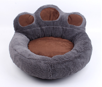 Lit rond pour animaux de compagnie avec oreiller pour chat ou chien, chenil préféré, meilleure vente en usine