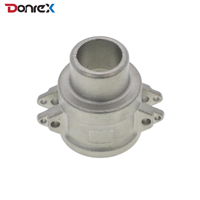 Connecteur de corps de vanne en acier inoxydable usiné CNC, moulé par immersion de précision en sol de silice, sur mesure OEM, certifié ISO9001