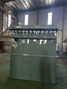 मोबाइल वेल्डिंग फ्यूम निकालने के लिए अंतर्निहित एयर कंप्रेसर के साथ ऑटो पल्स सफाई धूल कलेक्टर - Product Image 4