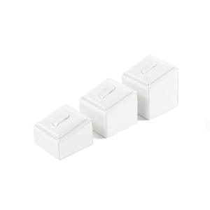 عرض المجوهرات الفاخرة ، عرض المجوهرات الفاخرة PU الجلود العداد نافذة الدعائم تغليف المجوهرات حلقة العرض - Product Image 2