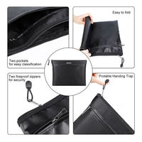 YIHUAXING Support de sac de documents d'argent A4 personnalisé Solution de stockage ignifuge et étanche pour espèces et fichiers OEM