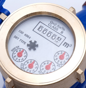 DN20 Khô Loại ISO 4064 Class B Đồng Hồ Nước Vỏ Multijet Ngang Cài Đặt Tùy Chỉnh OEM Hỗ Trợ - Product Image 6