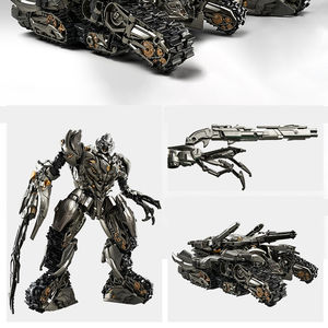 (Edizione in Lega) <span class=keywords><strong>Action</strong></span> <span class=keywords><strong>Figure</strong></span> Giocattolo Robot Trasformabile Fai-da-Te in Plastica Modello Cartone Animato - Product Image 5