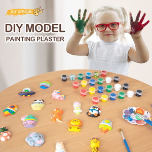 Set de Pintura de Animales en Yeso 3D, Kit de Arte Creativo con Pinceles, Juguete Educativo para Niños, Regalo para Estimular la Imaginación - Product Image 6