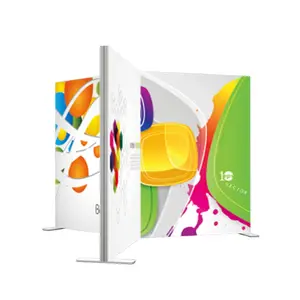 Exhibition Booth Display Fabric Backdrop SEG Led Backlit Light Box for Advertising