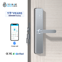Hotsale Sécurité Ttlock App Électronique Gratuit WiFi Réseau Logiciel Numérique Serrure Smart Mot de Passe Hôtel Serrure De Porte