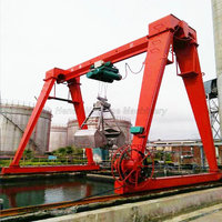 Grue à portique à faisceau unique de 10m de hauteur de levage de la classe de travail 6T de faible puissance A3-A5