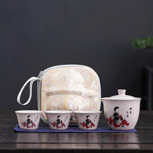 Service à thé Gongfu Offre Spéciale <span class=keywords><strong>Ge</strong></span> Kiln Service à thé en céramique complet pour la maison et le bureau Kit de cérémonie du thé chinois de luxe - Product Image 2