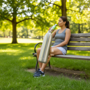 Botella térmica aislada de 750 ml, botella de agua de acero inoxidable para uso diario - Product Image 3