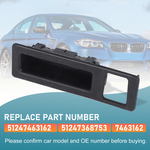 Interrupteur de déverrouillage de coffre 51247368753 pour BMW F10 F22 F23 F25 F30 F31, pièce de rechange noire - Product Image 4